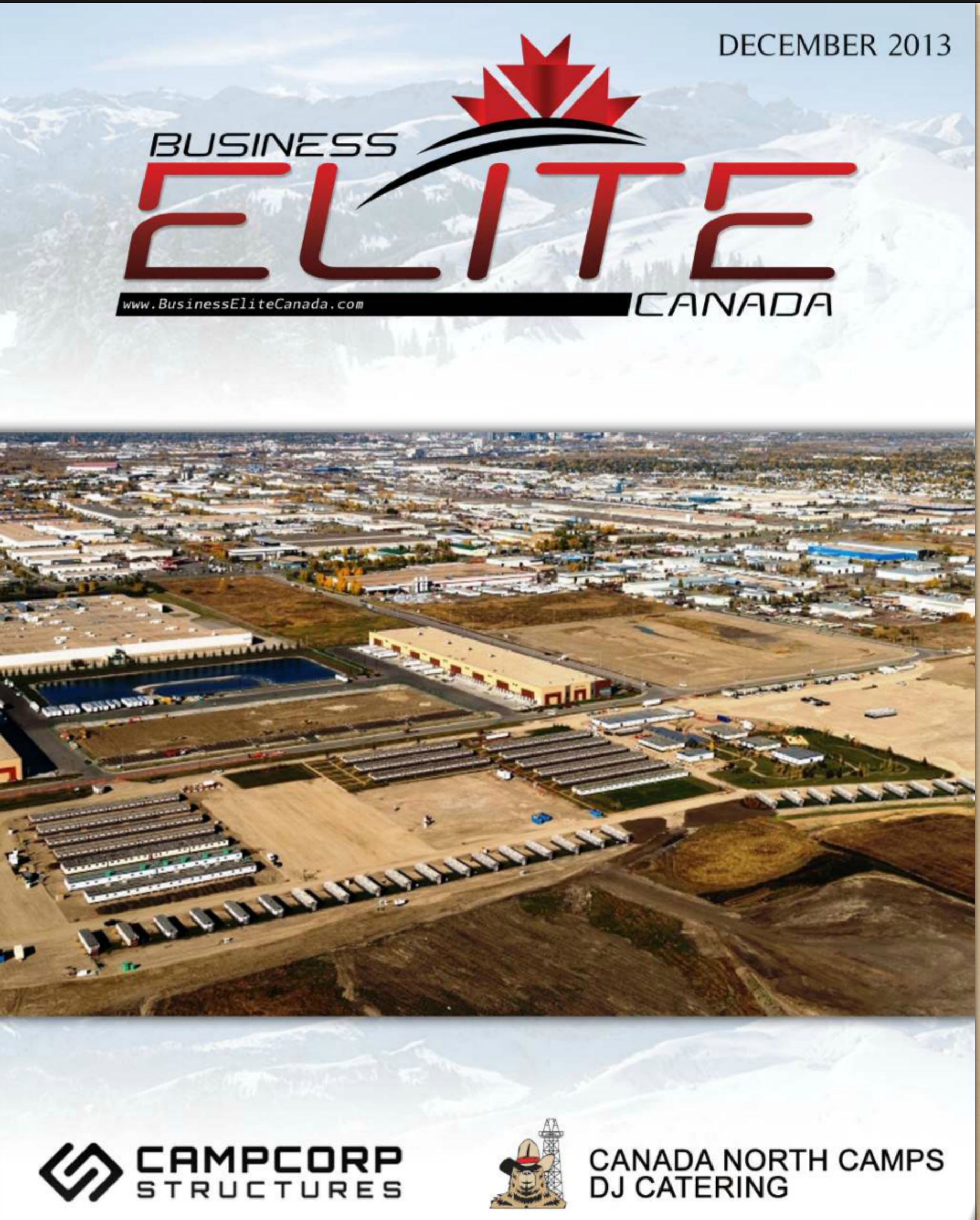 Business Elite Canada Dec 2013 Issue featuring AGNORA