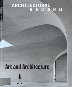 Cover of Architectural Record August 2014 featuring Aspen Art Museum