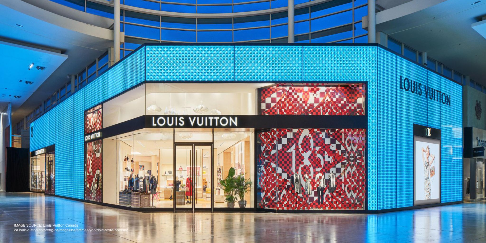 Louis Vuitton’s Flagship Store Toronto