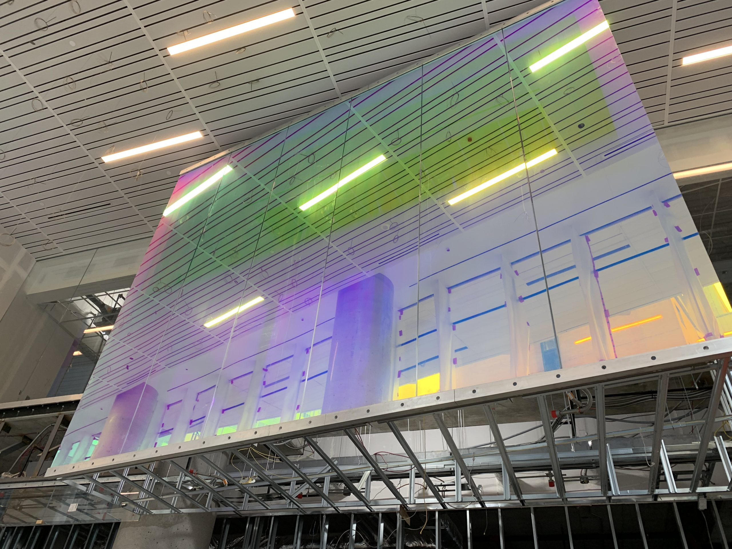 Dichroic and Digitally Printed Architectural Glass for Sickkids
