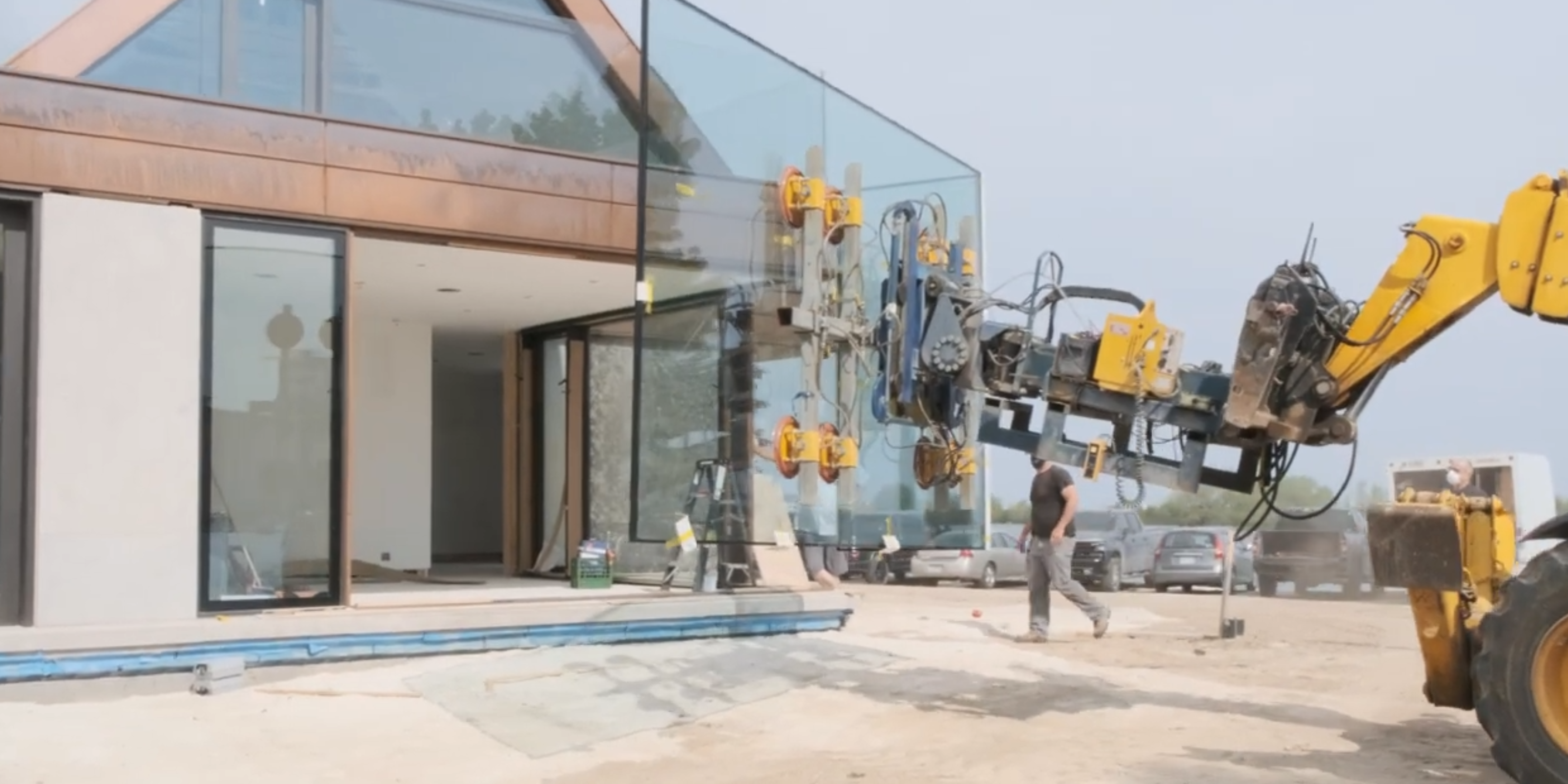 Installing BIG Glass in Luxury Residence