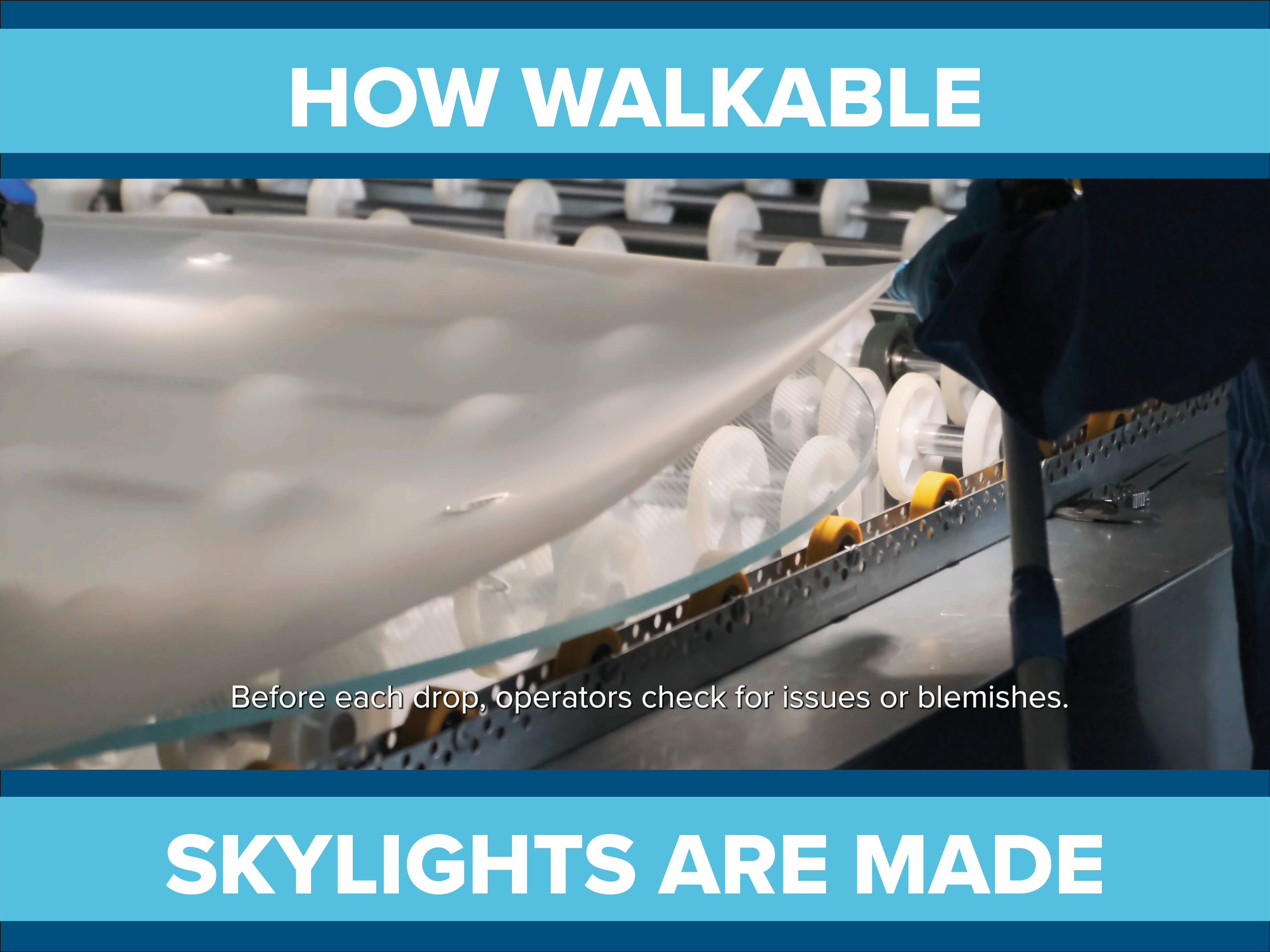 How Walkable Skylights Are Made