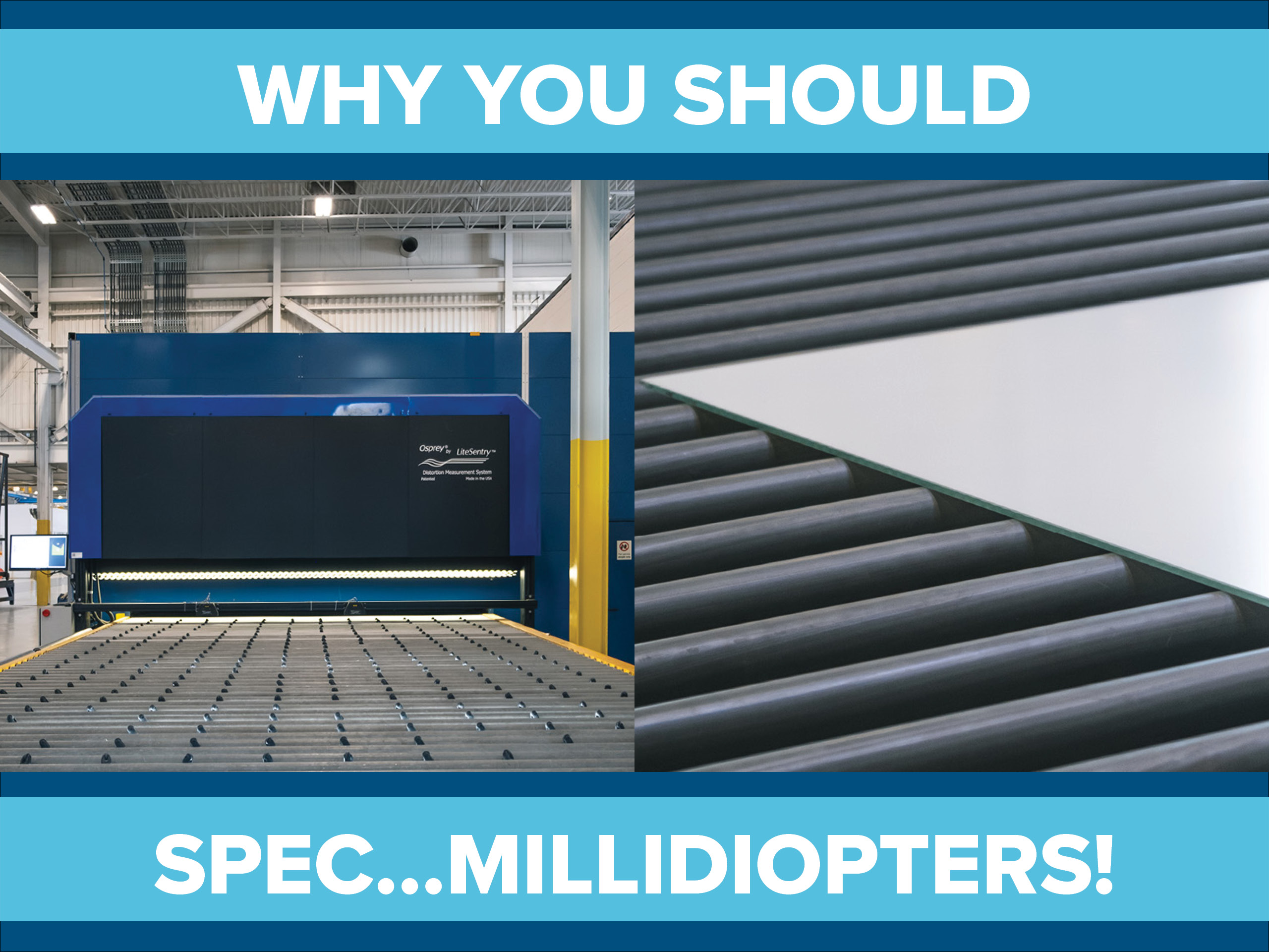 Why Spec Millidiopters for Distortion of Heat-Treated Glass